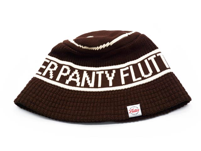 ��3����FLUTTER/�ե�å����ۡߡ�PANTY DROPPER/�ѥ�ƥ����ɥ��åѡ���2025SS��Yin Yang Knit Bucket Hat/�����˥åȥХ��åȥϥåȡ�(FL25-PD��FL002)