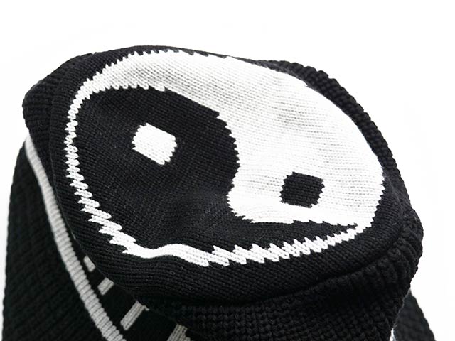 ��3����FLUTTER/�ե�å����ۡߡ�PANTY DROPPER/�ѥ�ƥ����ɥ��åѡ���2025SS��Yin Yang Knit Bucket Hat/�����˥åȥХ��åȥϥåȡ�(FL25-PD��FL002)