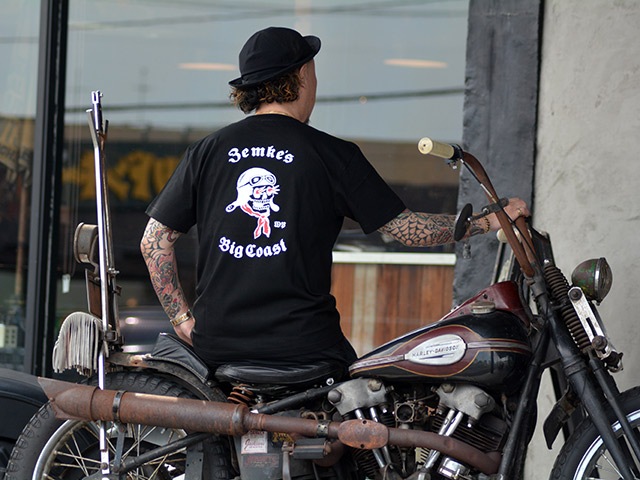 ��3����RED TAiL/��åɥƥ���ۡߡ�ZEMKE'S WHEELS WEAR/���ॱ���ۥ����륺�������ۡ�Cycle S/S Crew Neck Tee��Big Coast��/�������륷�硼�ȥ��꡼�֥��롼�ͥå�Tee�ɥӥå��������ȡɡ�