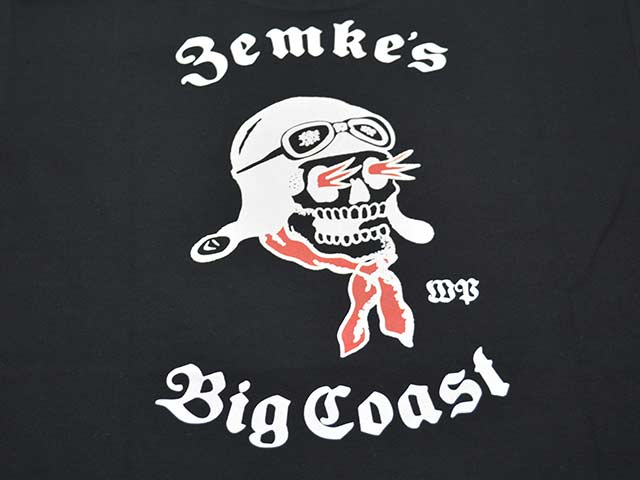 ��3����RED TAiL/��åɥƥ���ۡߡ�ZEMKE'S WHEELS WEAR/���ॱ���ۥ����륺�������ۡ�Cycle S/S Crew Neck Tee��Big Coast��/�������륷�硼�ȥ��꡼�֥��롼�ͥå�Tee�ɥӥå��������ȡɡ�