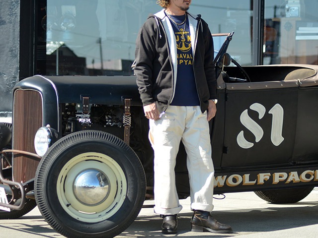 ��FREE WHEELERS/�ե꡼�ۥ����顼����2025FW��FULL ZIP SWEAT HOODIE��WAFFLE INNER MODEL��/�ե른�åץ������åȥա��ǥ����ɥ�åե륤��ʡ���ǥ�ɡ�(2534004)