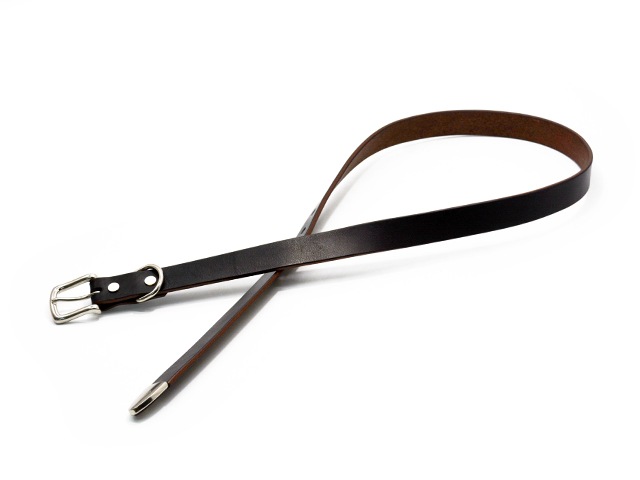 ��INCEPTION/���󥻥ץ����ۡ�Bends Hand Dyeing Leather 25mm Narrow Belt/�٥󥺥ϥ�ɥ������󥰥쥶��25mm�ʥ����٥�ȡ�(IPSDB-03)