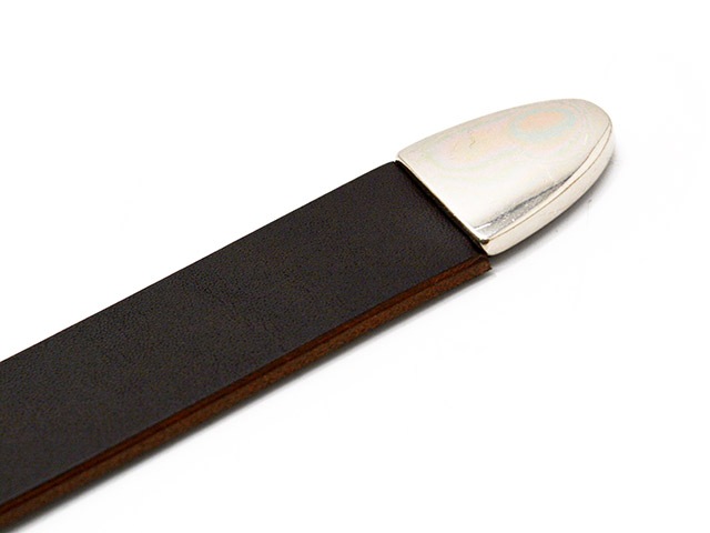 ��INCEPTION/���󥻥ץ����ۡ�Bends Hand Dyeing Leather 25mm Narrow Belt/�٥󥺥ϥ�ɥ������󥰥쥶��25mm�ʥ����٥�ȡ�(IPSDB-03)