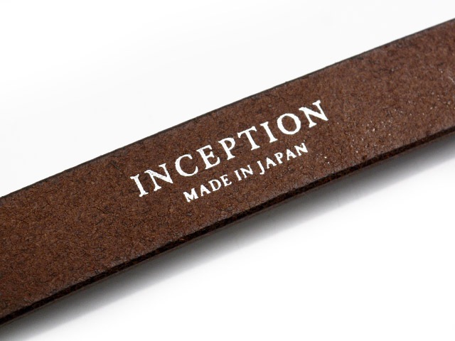 ��INCEPTION/���󥻥ץ����ۡ�Bends Hand Dyeing Leather 25mm Narrow Belt/�٥󥺥ϥ�ɥ������󥰥쥶��25mm�ʥ����٥�ȡ�(IPSDB-03)