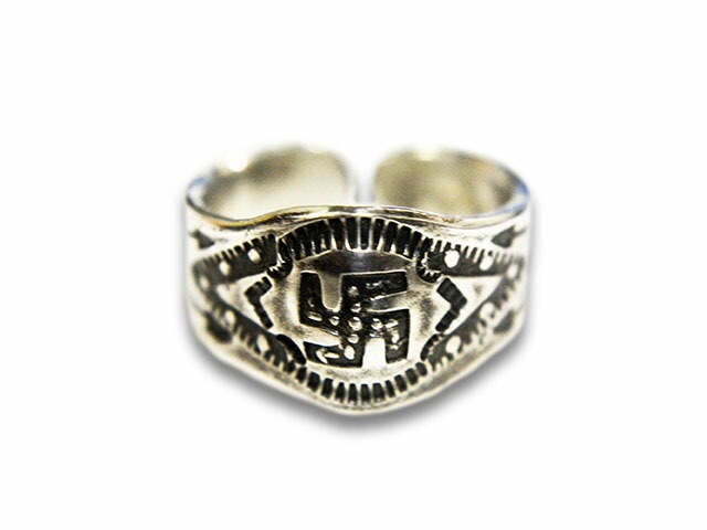 ��CHOOKE/���硼���ۡ�Swastika Bar Ring/���凉�ƥ����С���󥰡�(C-31B)