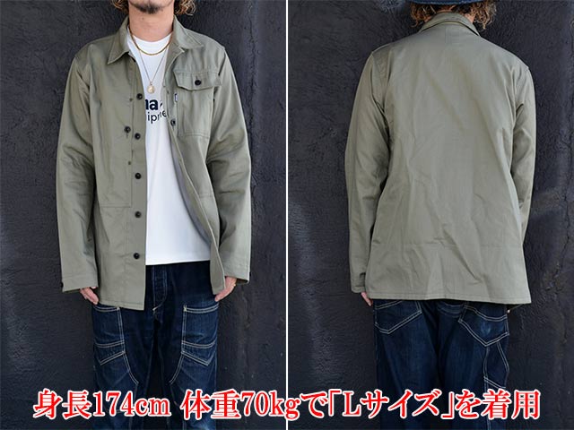 ��2����RED TAiL/��åɥƥ����2026SS��VM-43 HBT Cross L/S Shirt/VM-43�إ��ܡ���ĥ��륯�������󥰥��꡼�֥���ġ�(RKK-565)