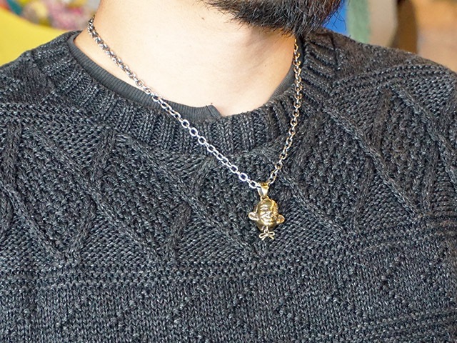 (30% OFF)��WEIRDO JEWELRY/���������ɥ��奨�꡼�ۡ�Drunker Head Top/�ɥ�󥫡��إåɥȥåס�(Brass)