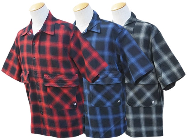 (50% OFF)��3����BLUCO/�֥륳��2024SS��Ombre Big Pocket S/S Shirts/����֥�ӥå��ݥ��åȥ��硼�ȥ��꡼�֥���ġ�(143-21-004)