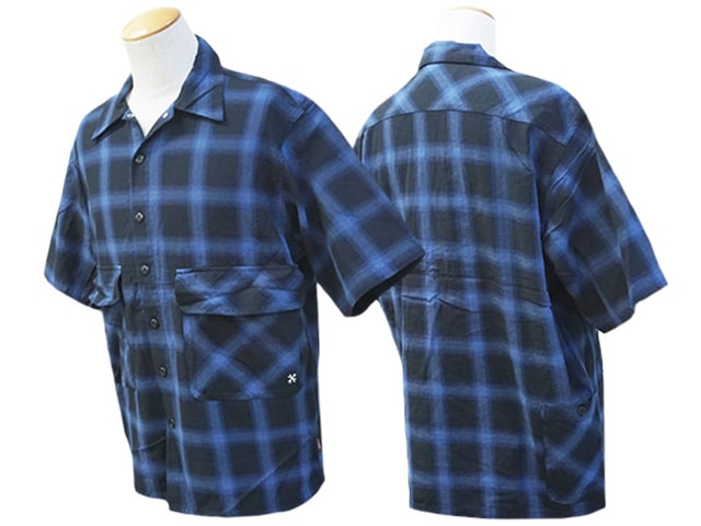(50% OFF)��3����BLUCO/�֥륳��2024SS��Ombre Big Pocket S/S Shirts/����֥�ӥå��ݥ��åȥ��硼�ȥ��꡼�֥���ġ�(143-21-004)