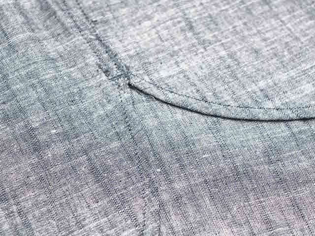 ��SIRANO BROS/����Υ֥�����2024SS��Chambray Over Sized S/S Shirts��Biker Wisdom��/�����֥졼�����С��������ɥ��硼�ȥ��꡼�֥���ġɥХ���������������ɡ�