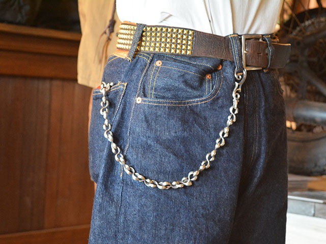 INCEPTION/インセプション】「F-Hole S-Kan Wallet Chain”SILVER