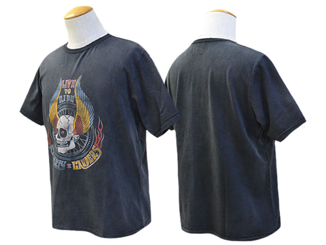 ★美品★入手困難★ TAD ★タッド AT-DIRTY/アットダーティー】2025SS「Live to Ride S/S Tee