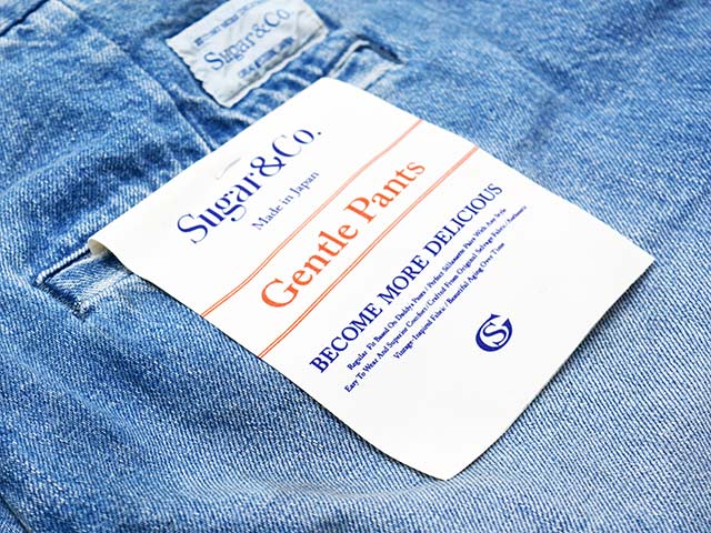 SugarCo./奬ɥ2025SSGentle Pants70's Wash/ȥѥġ70'såɡ(SGR-S01U)