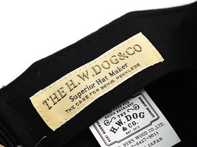3THE H.W.DOG&CO./ɥåɥ2025SSBall Cap/ܡ륭åס(D-01022)