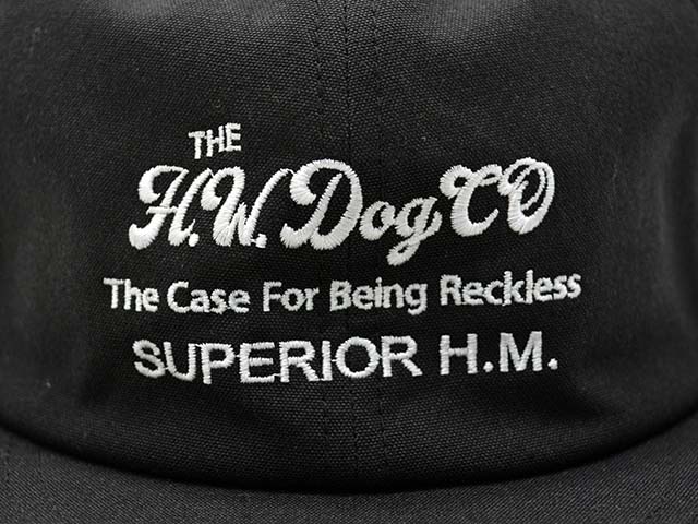 3THE H.W.DOG&CO./ɥåɥ2025SSBall Cap/ܡ륭åס(D-01022)