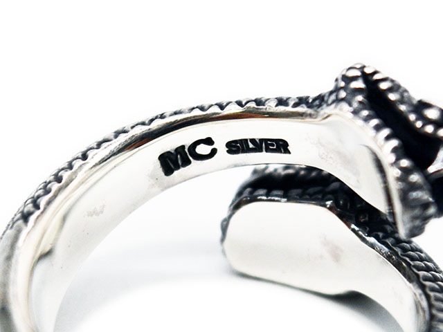 ��MAD CULT/�ޥåɥ���ȡۡ�Double Head Snake Ring��2��/���֥�إåɥ��͡�����󥰡�2�ɡ�(R-88)
