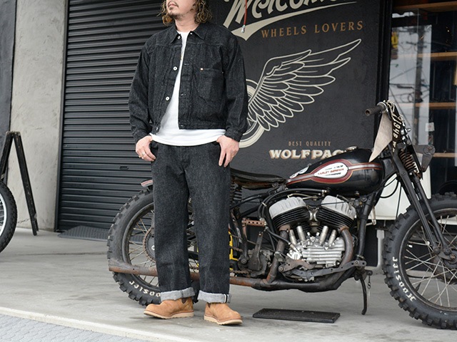 ��FULLCOUNT/�ե륫����ȡ�2026SS��WW2 Model 11.5oz Black Denim Pants/�����ǥ�11.5oz�֥�å��ǥ˥�ѥ�� ��(S0105BKSSW)