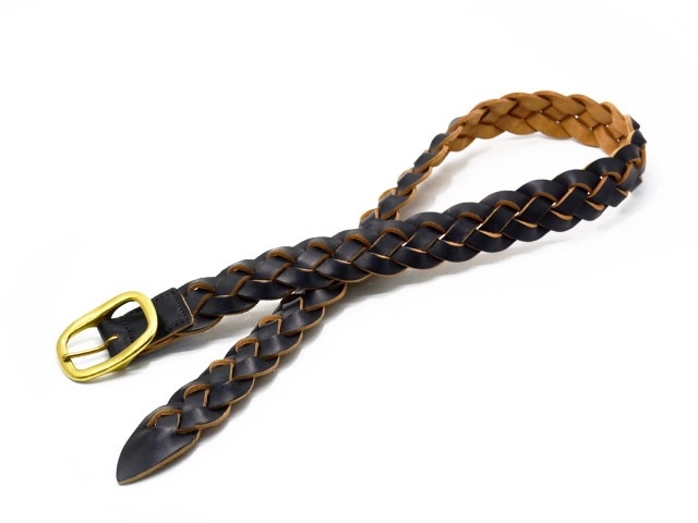 ��2����INCEPTION/���󥻥ץ����ۡ�Chromexcel US Oil Leather Mesh Belt/�����२������US������쥶����å���٥�ȡ�(OHB-03)