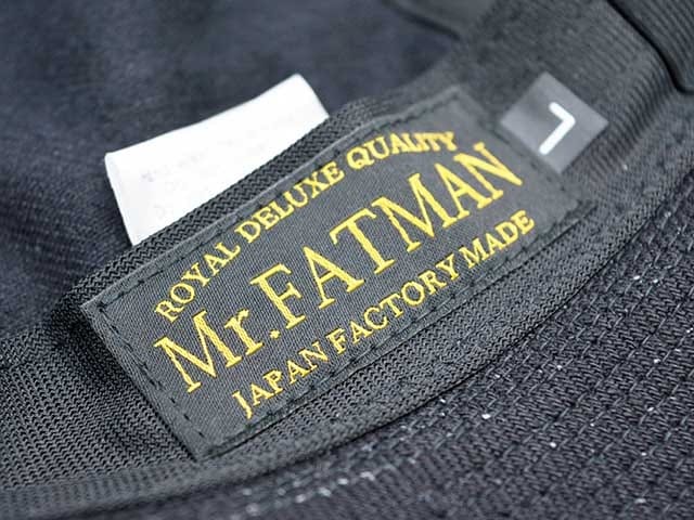 全2色【Mr.FATMAN/ミスターファットマン】2025SS「Patrick