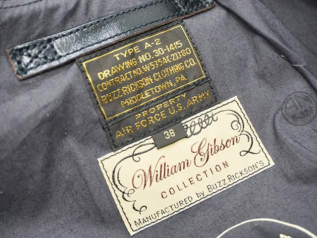 ��BUZZ RICKSON'S/�Х��ꥯ���󥺡ۡ�Type BLACK A-2/�����ץ֥�å�A-2��(BR80596)