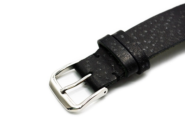 ��BILTBUCK by ATTRACTIONS/�ӥ�ȥХå��Х����ȥ饯����󥺡ۡ�Gal Emboss Strap Wristwatch��ROUNDBUCK��/���륨��ܥ����ȥ�åץꥹ�ȥ����å��ɥ饦��ɥХå��ɡ�(Black Dial/985)
