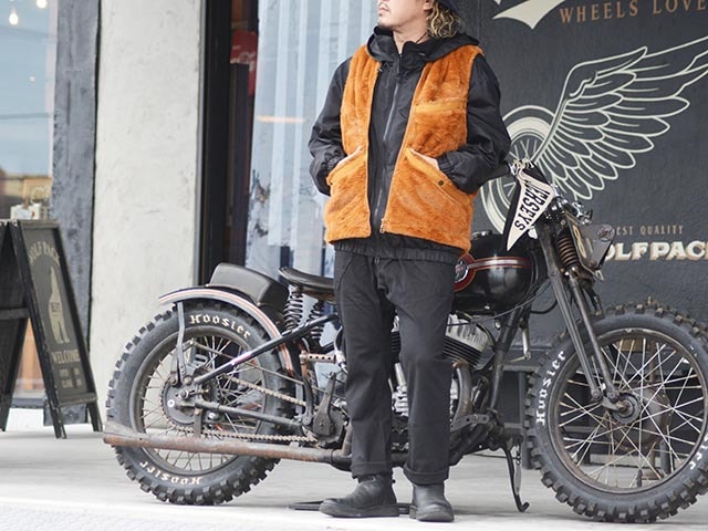 ��3����Vin&Age/������&��������2025AW��Eskimo Fur Vest/�������⡼�ե����٥��ȡ�(VHV2)