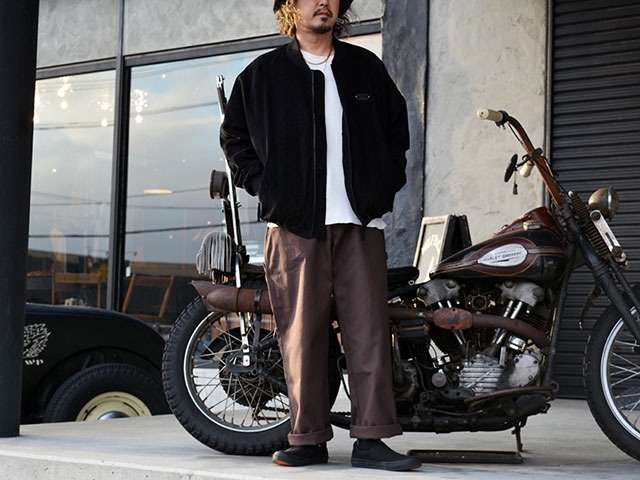 ��3����FLUTTER/�ե�å�����2025AW��Corduroy Padded Bomber Jacket/�����ǥ�����ѥǥåɥܥ�С����㥱�åȡ�(FL25-JKT003)