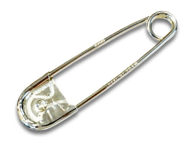 FIRST ARROW's/եȥۡMedium Safety Pins with Turquoise/դߥǥॻեƥԥ󥺡(O-240)