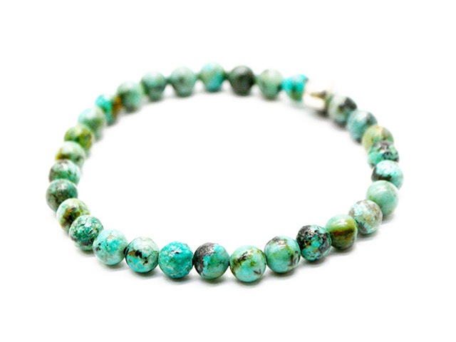 ��MAD CULT/�ޥåɥ���ȡۡ�Fucking BABY Stone Bracelet��African Turquoise��/�ե��å��󥰥٥��ӡ����ȡ���֥쥹��åȡɥ��եꥫ�󥿡��������ɡ�(SB-01)