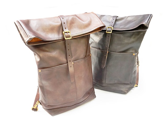 ��2����vasco/���������ۡ�Leather Roll Top Rucksack/�쥶��������ȥåץ�å����å���(VS-205L)