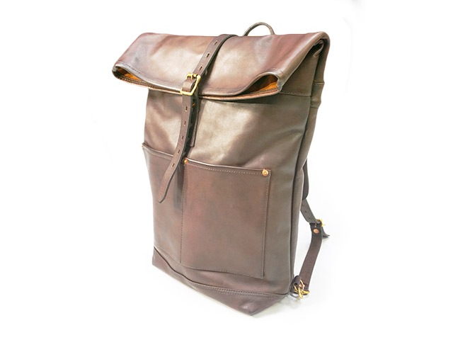 ��2����vasco/���������ۡ�Leather Roll Top Rucksack/�쥶��������ȥåץ�å����å���(VS-205L)