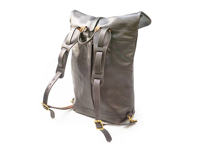 ��2����vasco/���������ۡ�Leather Roll Top Rucksack/�쥶��������ȥåץ�å����å���(VS-205L)