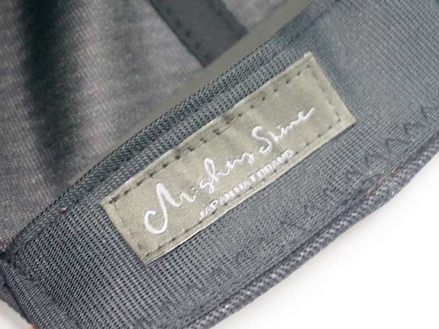 全4色【Mighty Shine/マイティーシャイン】2024AW「Flip Cap C