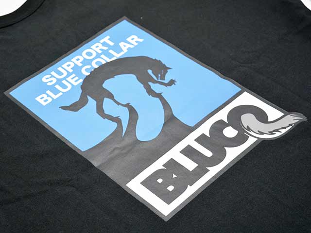 ��3����BLUCO/�֥륳��2025SS��Raglan L/S Tee��WOLF��/�饰�����󥰥��꡼��Tee�ɥ���աɡ�(151-12-008)