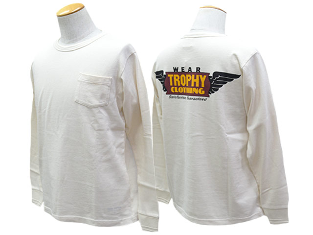 ��2����TROPHY CLOTHING/�ȥ��ե������������󥰡�2025AW��Wing Logo Overdye L/S Tee/�����С����������󥰥��������С��������󥰥��꡼��Tee��(TR25AW-203)