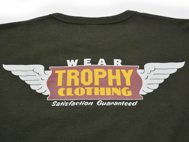 ��2����TROPHY CLOTHING/�ȥ��ե������������󥰡�2025AW��Wing Logo Overdye L/S Tee/�����С����������󥰥��������С��������󥰥��꡼��Tee��(TR25AW-203)