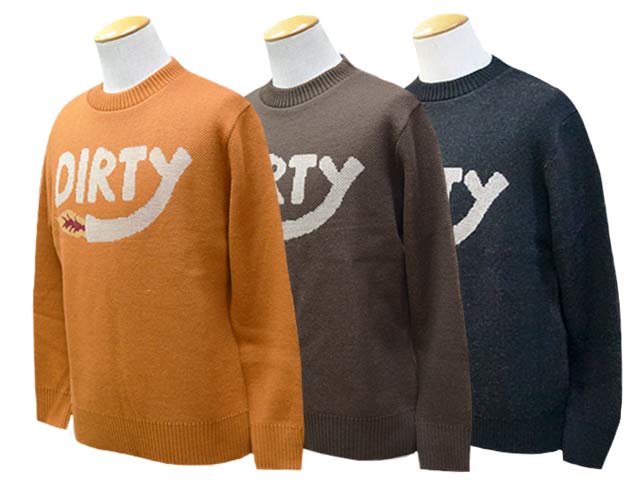 ��3����AT-DIRTY/���åȥ����ƥ�����2025AW��Dirty Fire Knit/�����ƥ����ե������˥åȡ�