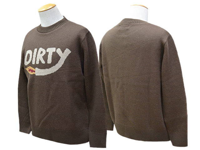 ��3����AT-DIRTY/���åȥ����ƥ�����2025AW��Dirty Fire Knit/�����ƥ����ե������˥åȡ�