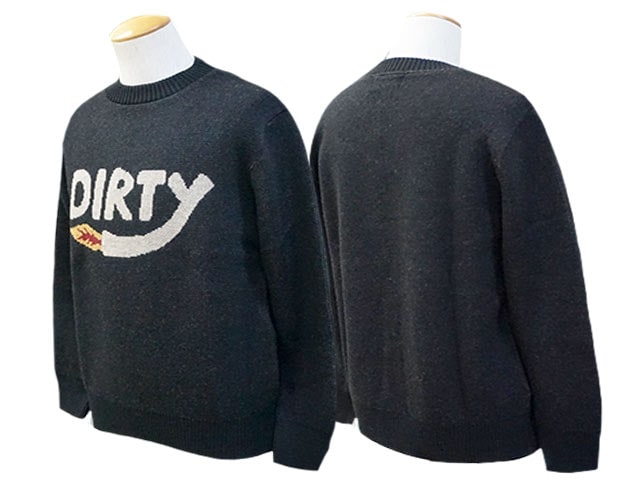 ��3����AT-DIRTY/���åȥ����ƥ�����2025AW��Dirty Fire Knit/�����ƥ����ե������˥åȡ�