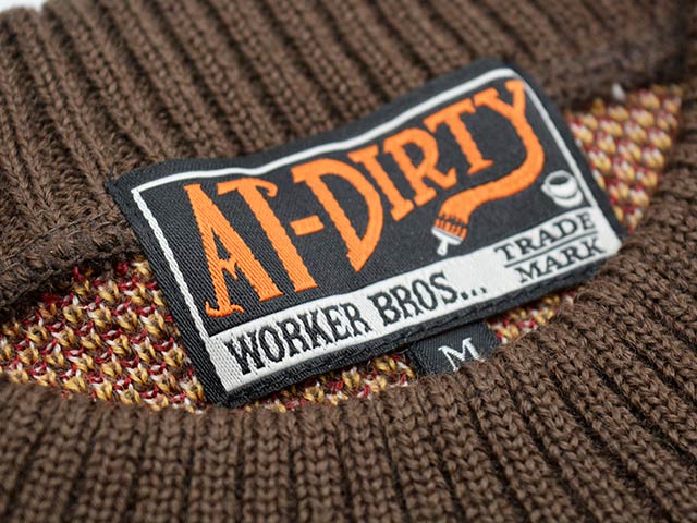 ��3����AT-DIRTY/���åȥ����ƥ�����2025AW��Dirty Fire Knit/�����ƥ����ե������˥åȡ�