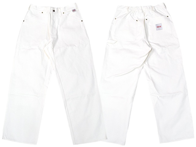 ��3����FLUTTER/�ե�å�����2025AW��Cotton Duck Painter Pants/���åȥ���å��ڥ��󥿡��ѥ�ġ�(FL25-PT007)