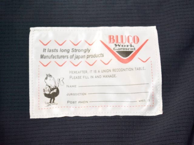 ��2����BLUCO/�֥륳��2026SS��Workers Trousers/��������ȥ饦��������(161-41-050)