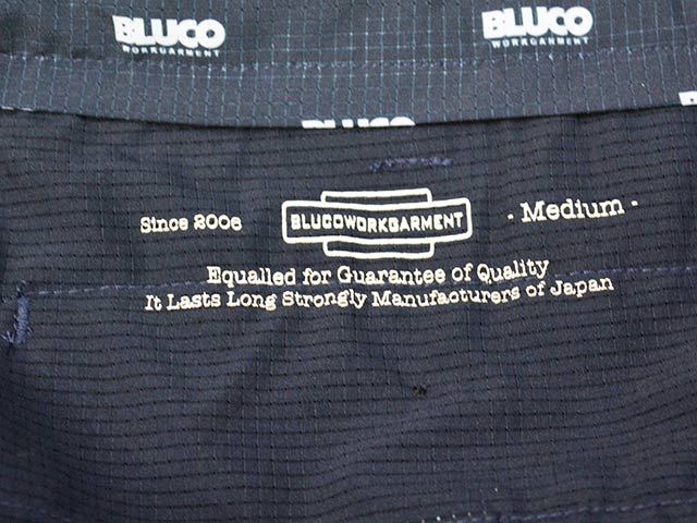 ��2����BLUCO/�֥륳��2026SS��Workers Trousers/��������ȥ饦��������(161-41-050)