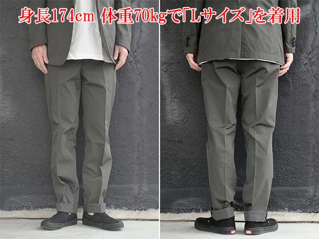��2����BLUCO/�֥륳��2026SS��Workers Trousers/��������ȥ饦��������(161-41-050)