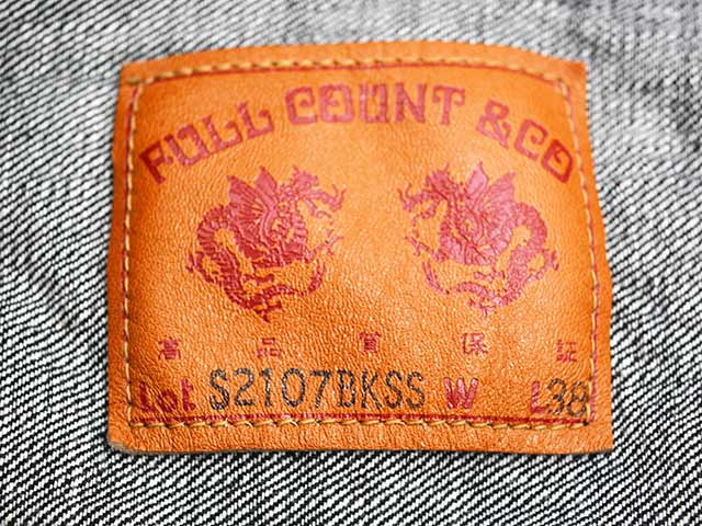��FULLCOUNT/�ե륫����ȡ�2026SS��WW2 Model 11.5oz Black Denim Jacket/�����ǥ�11.5���󥹥֥�å��ǥ˥ॸ�㥱�åȡ�(S2107BKSSW)
