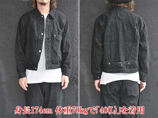 ��FULLCOUNT/�ե륫����ȡ�2026SS��WW2 Model 11.5oz Black Denim Jacket/�����ǥ�11.5���󥹥֥�å��ǥ˥ॸ�㥱�åȡ�(S2107BKSSW)