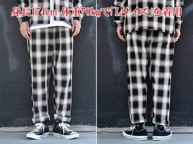 ��3����EVILACT/�����֥륢���ȡ�2026SS��CHECK 261 PANTS/�����å�261�ѥ�ġ�(EA26-ACT1-P03)