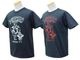 ��2����PSYCHO CYCLES/�������������륹�ۡ�Printed Crew Neck Tee��Shovel Head��/�ץ��ƥåɥ��롼�ͥå�Tee�ɥ���٥�إåɡɡ�