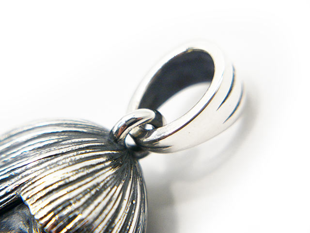 ��WEIRDO JEWELRY/���������ɥ��奨�꡼�ۡ�Shrunken Head Top/�����󥱥�إåɥȥåס�(Silver925)