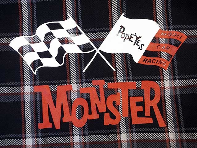 (50% OFF)��2����POP EYES/�ݥåץ�������2023SS��Model Car Club Flannel L/S Shirts/��ǥ륫������֥ե��ͥ���󥰥��꡼�֥���ġ�(23SS-PPE-003)(UNCHANGING LOVE/��������󥸥󥰥��/MISTER X/�ߥ��������å���/���ᥫ��/WOLF PACK/����եѥå�)